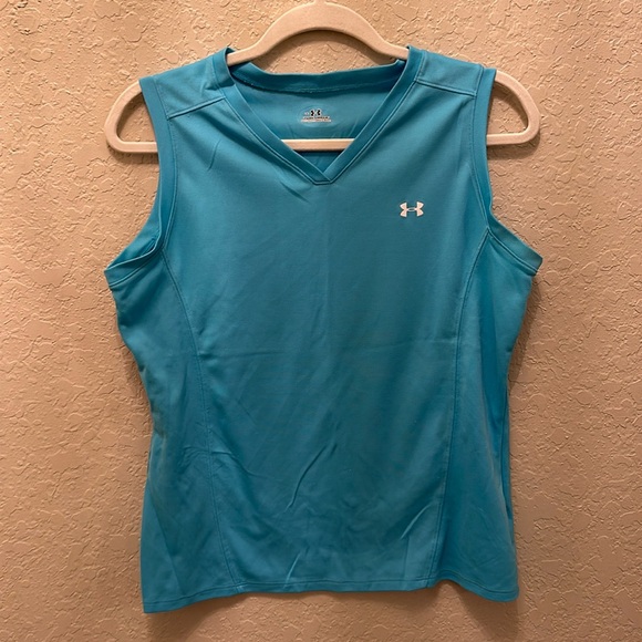 Under armour blue athletic top - Picture 1 of 6
